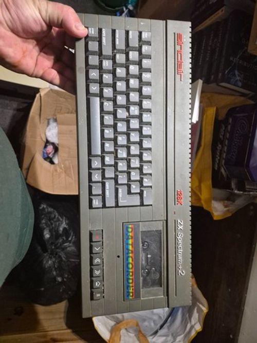 Sinclair ZX Spectrum 128k Plus +2 Computer Vintage Retro