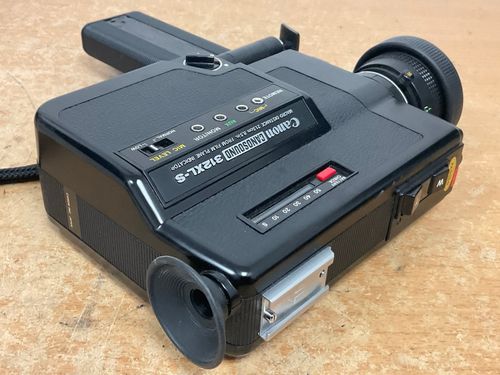 Canon Canosound 312XL-S Super 8 Movie Camera Black Zoom Lens Film Indicator — image 5