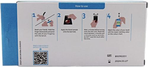 Total Cholesterol Test Kit (2 Pack) – Fast, Easy At-Home Cholesterol Testing — image 3