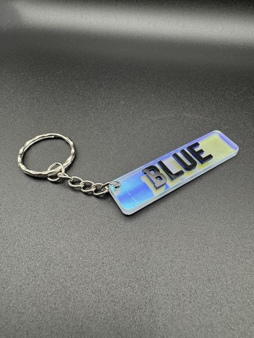 Personalised Gift Custom Name 4D Car Number Plate Keyring Custom Name Keychain — image 18