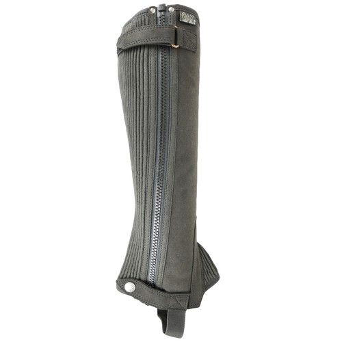 AK Washable Micro Suede Leather  Horse Riding Half Chaps 