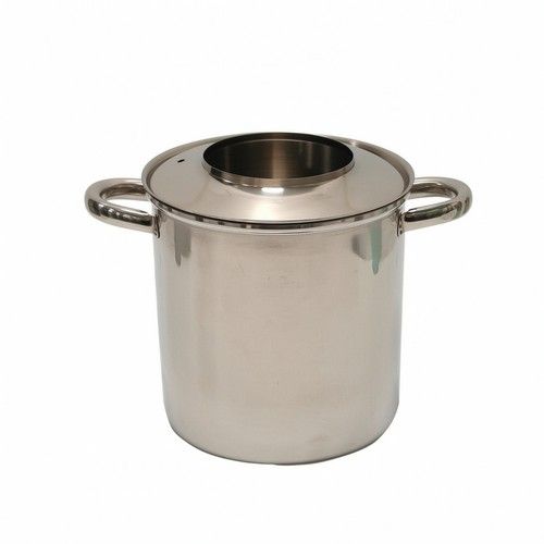 Stainless Steel Steaming Pot Uncoated Cookware Fast Cooking for Meal Cooking