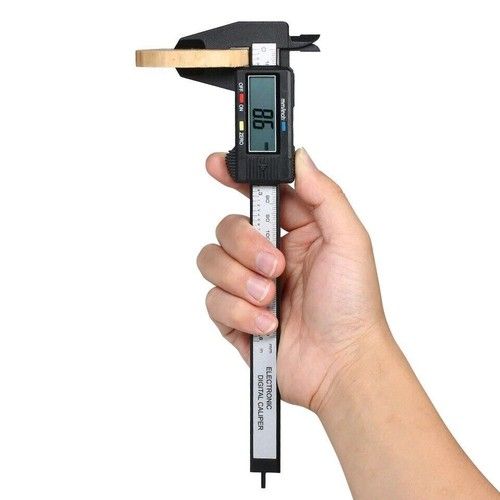 150mm Digital Caliper 6" Micrometer LCD Gauge Vernier Electronic Measuring Ruler