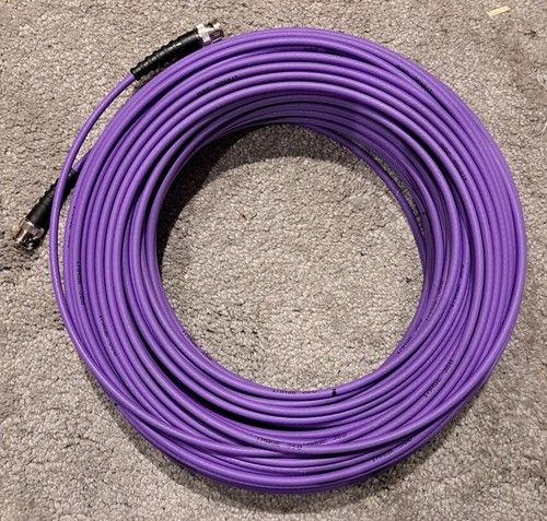 1x 8m high grade broadcast DRAKA 3G Image 360 HD 75ohm COAX cable BNC HD sdi 
