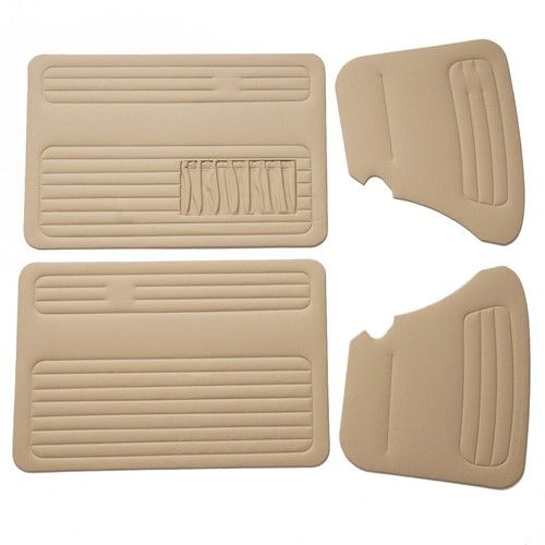 VW Beetle Door Panel Set Cream 1967-1979 Fits Classic Bug Type 1 - 4 pcs