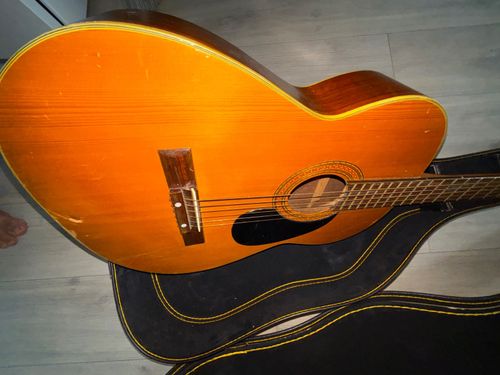 Vintage Decca Acoustic Guitar — image 3
