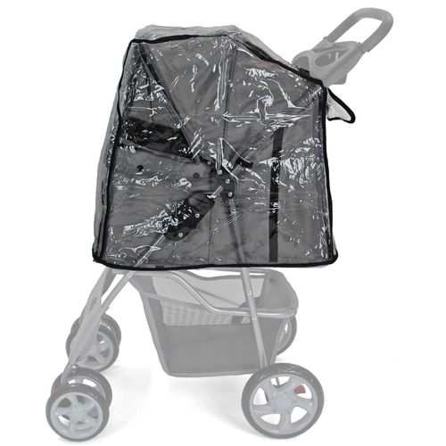 Waterproof Rain Cover for Pet Stroller Dog Cat Puppy Pram Pushchair Travel Cart — image 7
