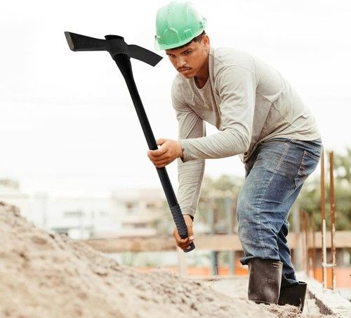 NEW HEAVY DUTY FIBREGLASS PICK AXE HANDLE REPLACEMENT COMFORTABLE GRIP GARDEN