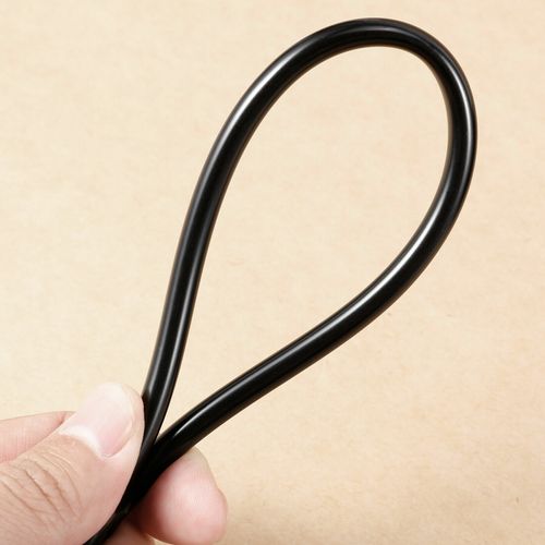 Black 4mm Air Line Aquarium Fish Tank Pond Air Pump Hose Pipe Tube 3/5mm PVC — image 4
