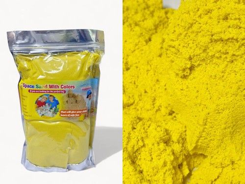 Magic Motion Moving Play Sand Toy 500g-1000g (1KG) Variety Colours Never Dry