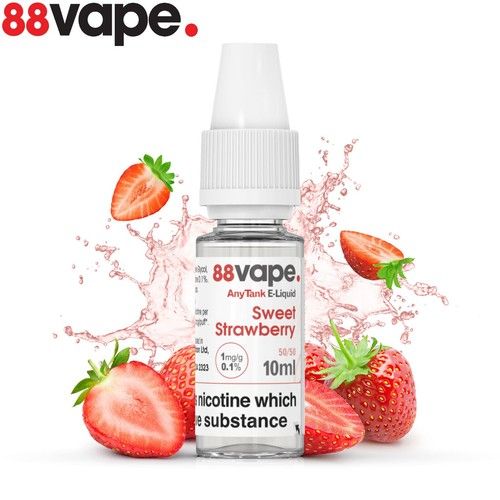 88 Vape E-Liquid 10ml Any Pen Bar Juice All Strengths 10 & 20 Packs + Nic Salts