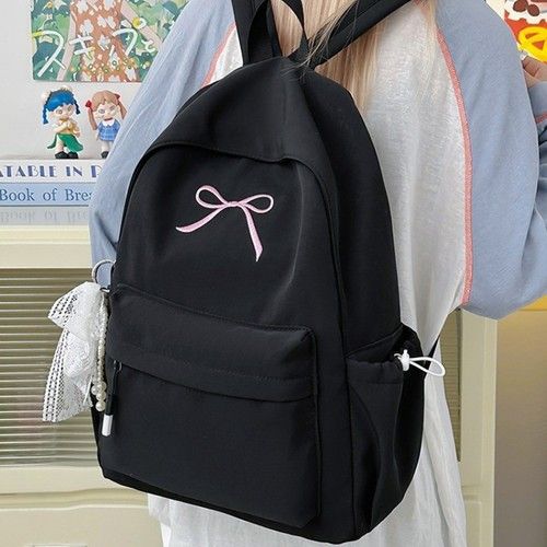 Large Capacity Backpack Bow Backpack School Backpack Travel Bag College Backpack