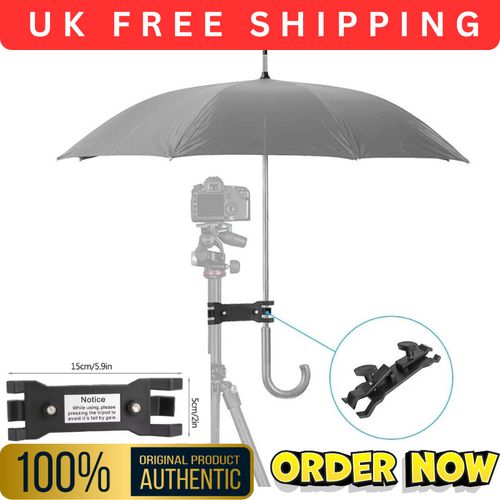 Clamp Umbrella Holder Clip Camera Tripod Umbrella Holder Camera Umbrella Clamp — image 1
