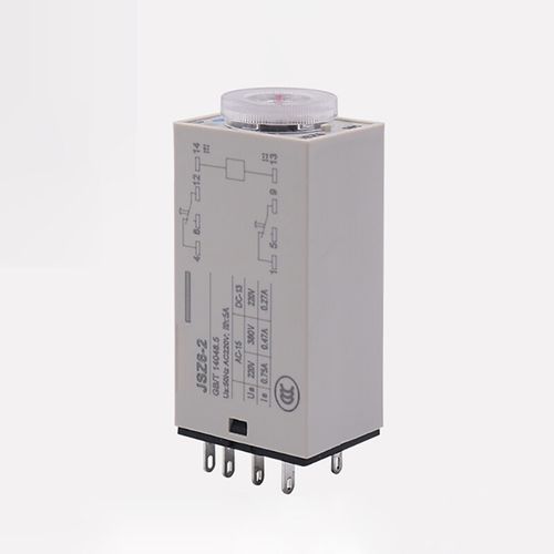 1s-5mins Adjustable Delay Time Relay AC220V DC12V/24V DPDT  8/14-Pin Time Relay — image 5