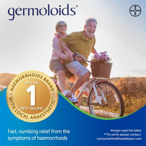 Germoloids Suppositories Piles Haemorrhoids Quad 4-in-1 Action Fast Relief — image 3