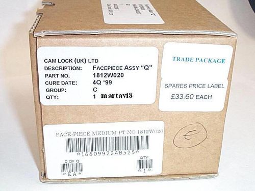 New Q-Type ( Medium ) Oxygen Mask Rubber for RAF Flying / Flight Helmets (151) — image 6