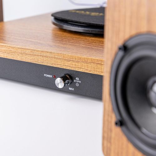 Roxel VRP-90 Turntable with Stereo Speakers,Vinyl Record Player with speaker — image 7
