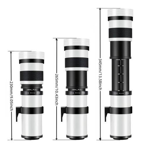 Pentax K-Mount 420-800mm Super Telephoto Zoom Lens for Pentax DSLR & SLR Cameras — image 1