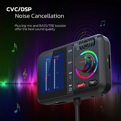 Car FM Wireless Bluetooth Transmitter MP3 Player USB Fast Charger Adapter Tool — image 6