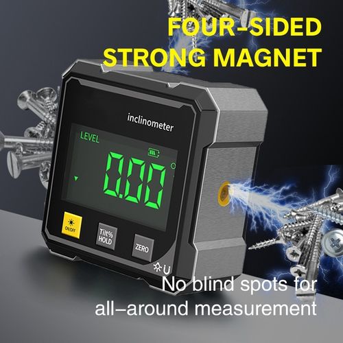 360° Magnetic Digital Angle Gauge Finder With Laser Inclinometer Level Meter UK — image 10