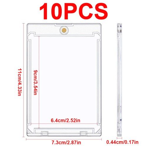 35pt One Touch Magnetic Trading Card Holder Case Mag (1- 30 Pack) D
