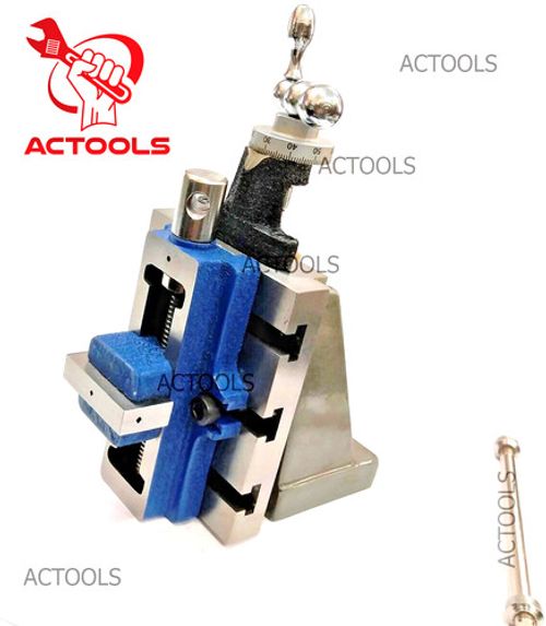 Lathe Vertical Slide 4" x 5" And 50mm Self Centering Vise Vice Engineering Tools