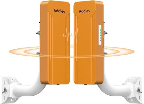 Adalov CPE469 Gigabit Wireless Bridge: Dual-Band 2.4GHz & 5.8GHz, IP65 3km — image 1