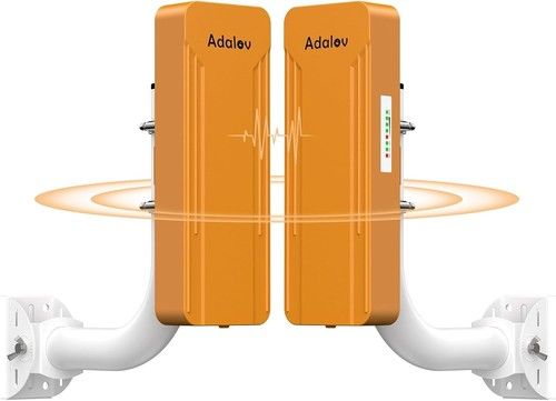 Adalov CPE469 Gigabit Wireless Bridge: Dual-Band 2.4GHz & 5.8GHz, IP65 3km