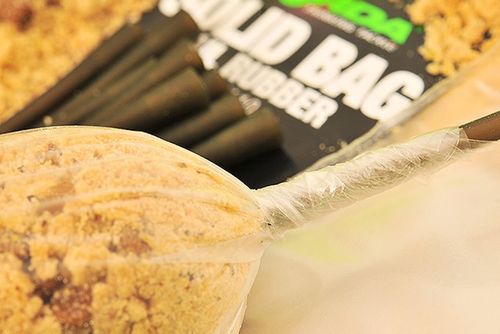 Korda Solid Bag Tail Rubber -Long Stem, Creates Strong Seal, 10 Per Pack — image 3
