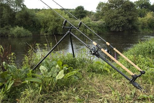 Korum Tripod River Adjustable Stable Rod Platform Speed Fit Buzz Bar Fishing — image 5