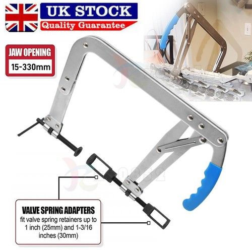 Engine Valve Spring Compressor Pliers Tool 25/30mm Adatpers 15-330mm Open Range.
