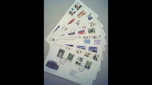 10 UK Royal Mail FIRST DAY COVERS -1981-83 incl British Army & British Gardens.