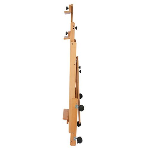 Large Studio H-Frame Easel Painting Floor Beech Wood Adjustable Pro Artist Easel — image 10
