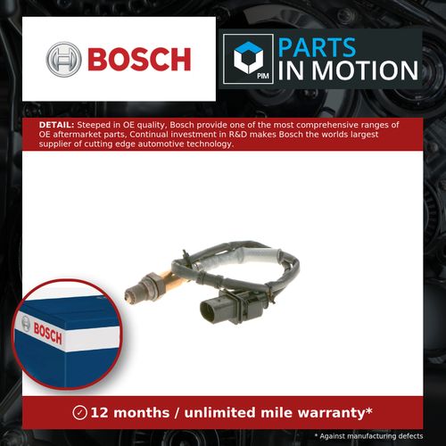 Lambda Sensor Pre Cat 0258017617 Bosch Oxygen 06J906262AA 06F906262R 392102E200 — image 1