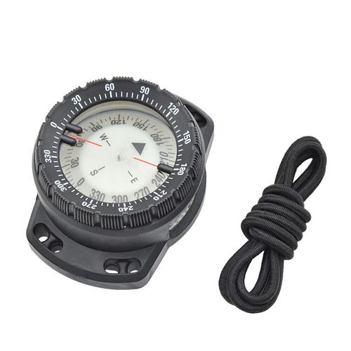 Portable Waterproof Night Vision Scuba Module Gauge Diving Navigation Compass — image 1