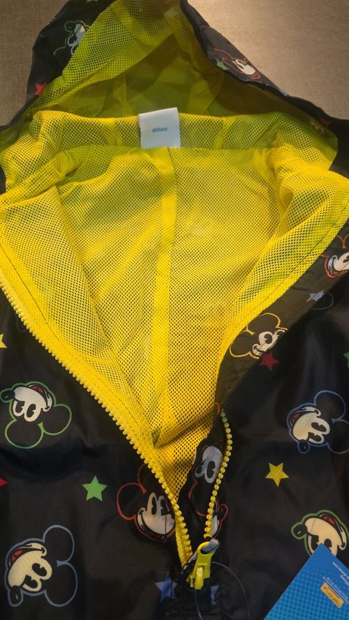 Disney Mickey Mouse AOP Boys rain all in Puddle Suit 6-9-12 Months