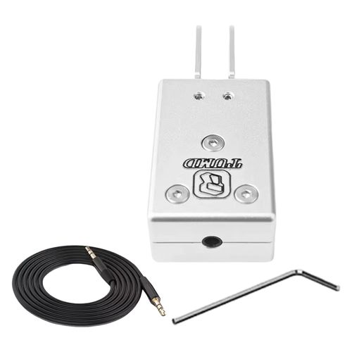 Handheld CW Morse Key Portable Telegraph Key Double Paddle Automatic Key CW Code — image 16