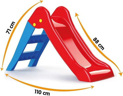 Garden Slide for Kids, Dolu Playground Ladder and Slope (Red/Blue) — image 4