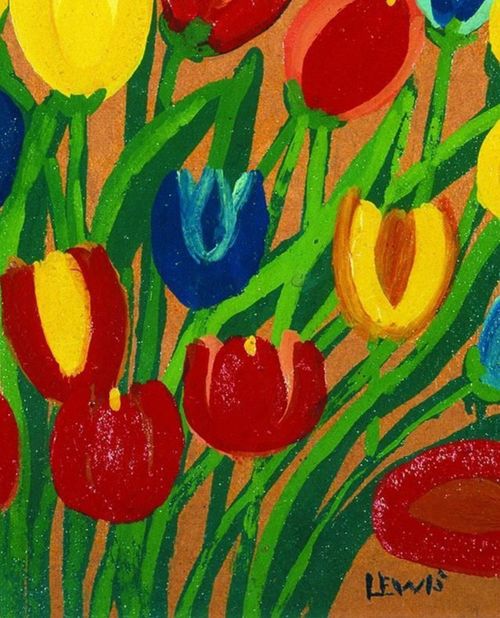 Maud Lewis (Handmade) Signed Oil Painting on Canvas 11x9 in Naive Art .. — image 2