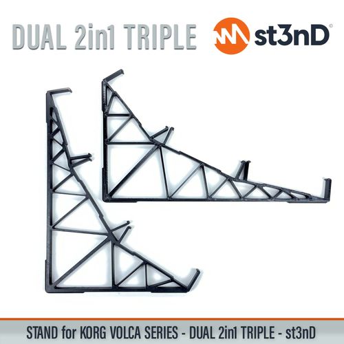 DUAL TRIPLE STAND for KORG VOLCA SERIES — image 2