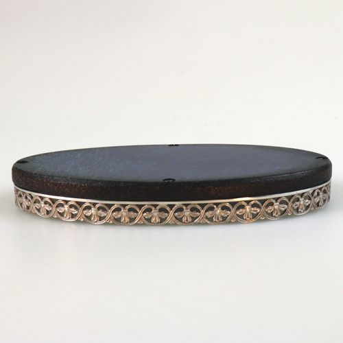 An unusual antique English sterling solid silver & Bakelite small Tray  C.1929 — image 5