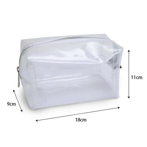 Large Clear Pencil Case for Girls Boys Exam See Through Transparent Pencil C