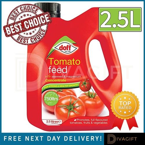 DOFF CONCENTRATED TOMATO FEED LIQUID 2.5L TOMATOES PLANT FOOD CONCENTRATE NEW