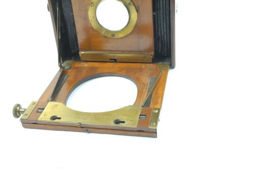 PRETTY Mahogany Brass Field Camera 4x5 inch, Very Compact, Focus Screen, NO LENS — image 5