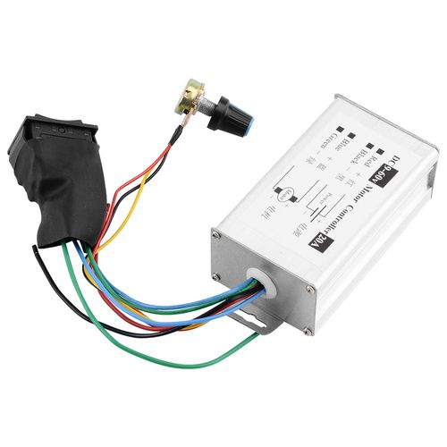 DC 9-60V 12V 24V 36V 48V 20A PWM Motor Speed Controller CW CCW Reverse Switch UK — image 4