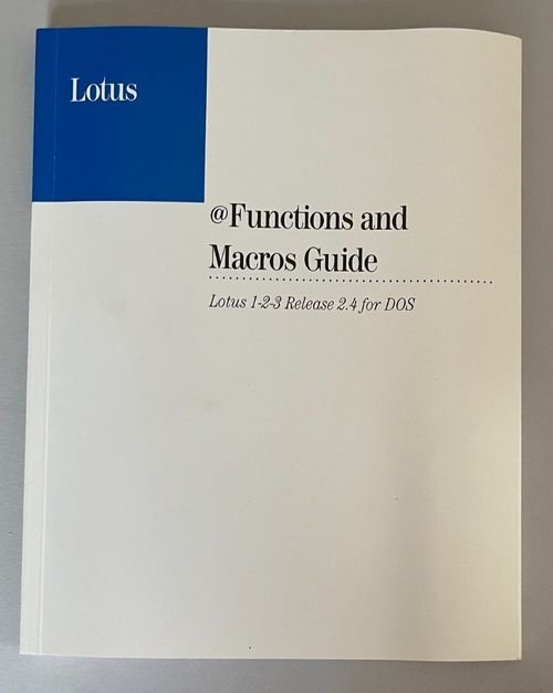 Vintage 1992 Lotus 1-2-3 Release 2.4 for DOS package, disks, manuals, very good — image 11