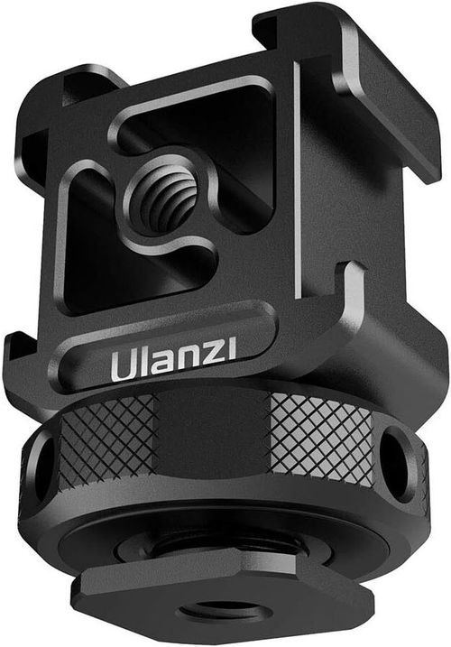 Triple Cold Shoe Mount Extension Bracket 1/4'' Screw for Microphone Video Light — image 7