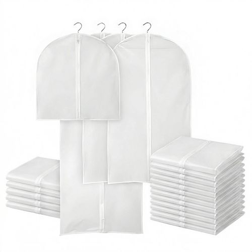 New Coat Dress Garment Clothes Cover Dust Protector Travel Bag with Zip UK — image 8