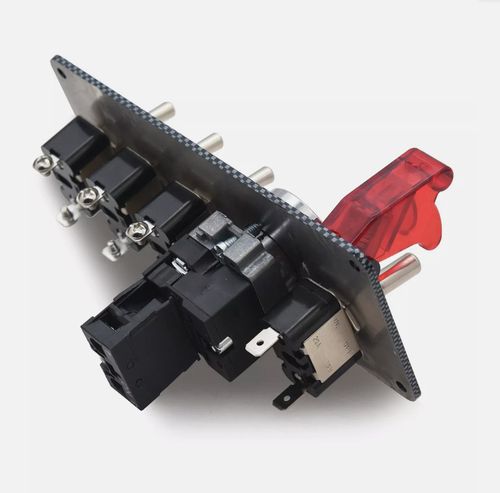 Racing Car Ignition Switch Panel LED Toggle Engine Start Push Button Starter 12V — image 12