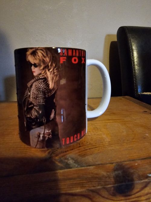 Samantha Sam Fox Touch me  Mug  New  And Dishwasher Proof  — image 4